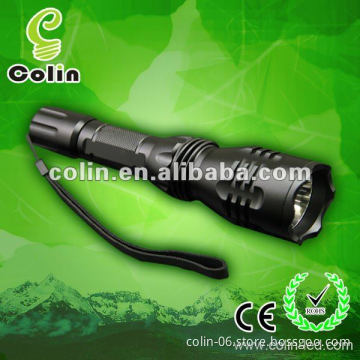 Promotional aluminum high quality flashlight led for camping